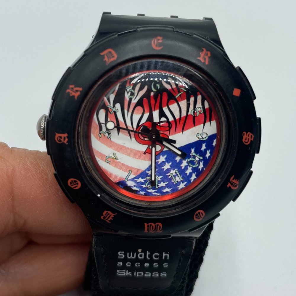 1997 PALMER SHB100 Swatch Watch